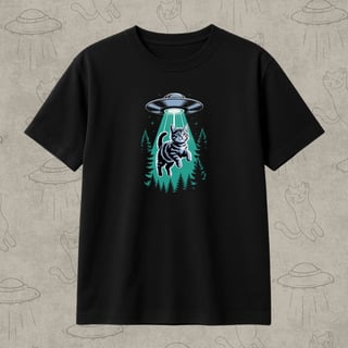 Nome do produtoCamiseta Quality | Out of This World Kitty