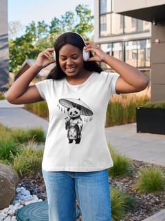 Nome do produto Camisa Feminina Panda Gueixa