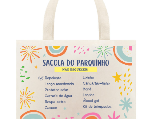 Ecobag - Sacola do Parquinho