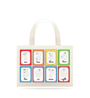 Ecobag Letras e Números