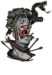 Nome do produto T-shirt | Silent Doctrine (frente)