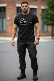 Nome do produto T-shirt | Death Waits in the Dark