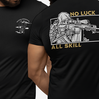 Nome do produto T-shirt | No Luck, All Skill