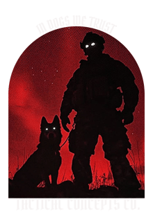 Nome do produto T-shirt | In Dogs We Trust (Costas)