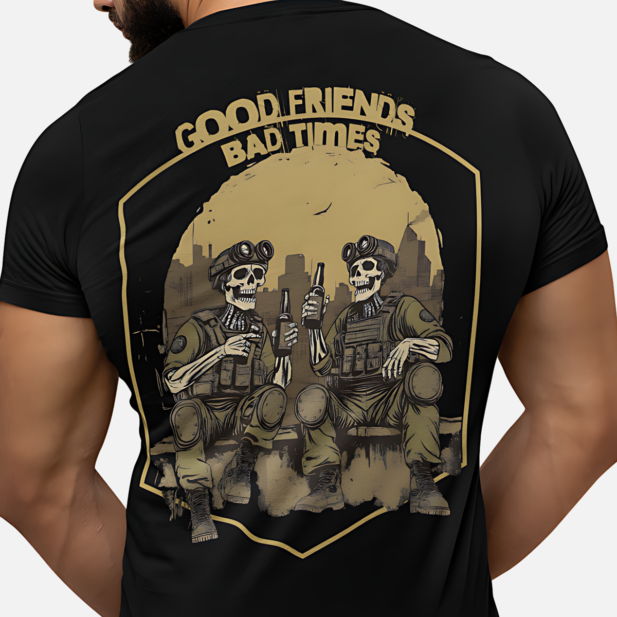 Nome do produto: T-shirt | Good Friends, Bad Times