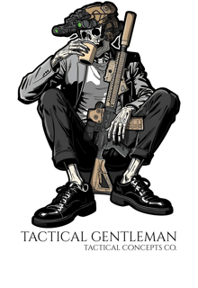 Nome do produto T-shirt | Tactical Gentleman (Frente)