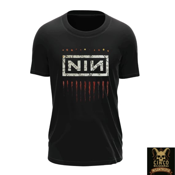 Nine Inch Nails Camiseta: Ferrugem Industrial