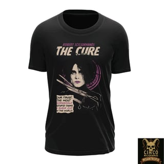 The Cure - Camiseta Robert Scissorhands – The Cure dos Cortes Emocionais