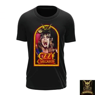 Ozzy Osbourne Plus Size: Camiseta Speak of the Devil - Mordida do Príncipe das Trevas