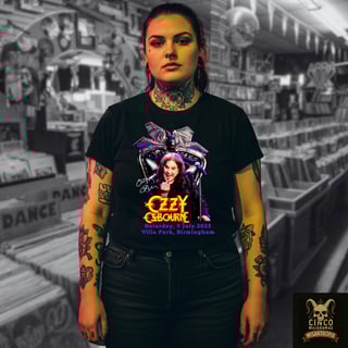 Nome do produto Ozzy Osbourne Camiseta – O Trono do Fim: Ao Vivo em Birmingham 2025