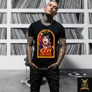 Nome do produto Ozzy Osbourne Camiseta – Speak of the Devil: O Príncipe das Trevas em Carne Crua