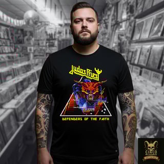 Nome do produto Camisa Judas Priest: Defenders of the Faith
