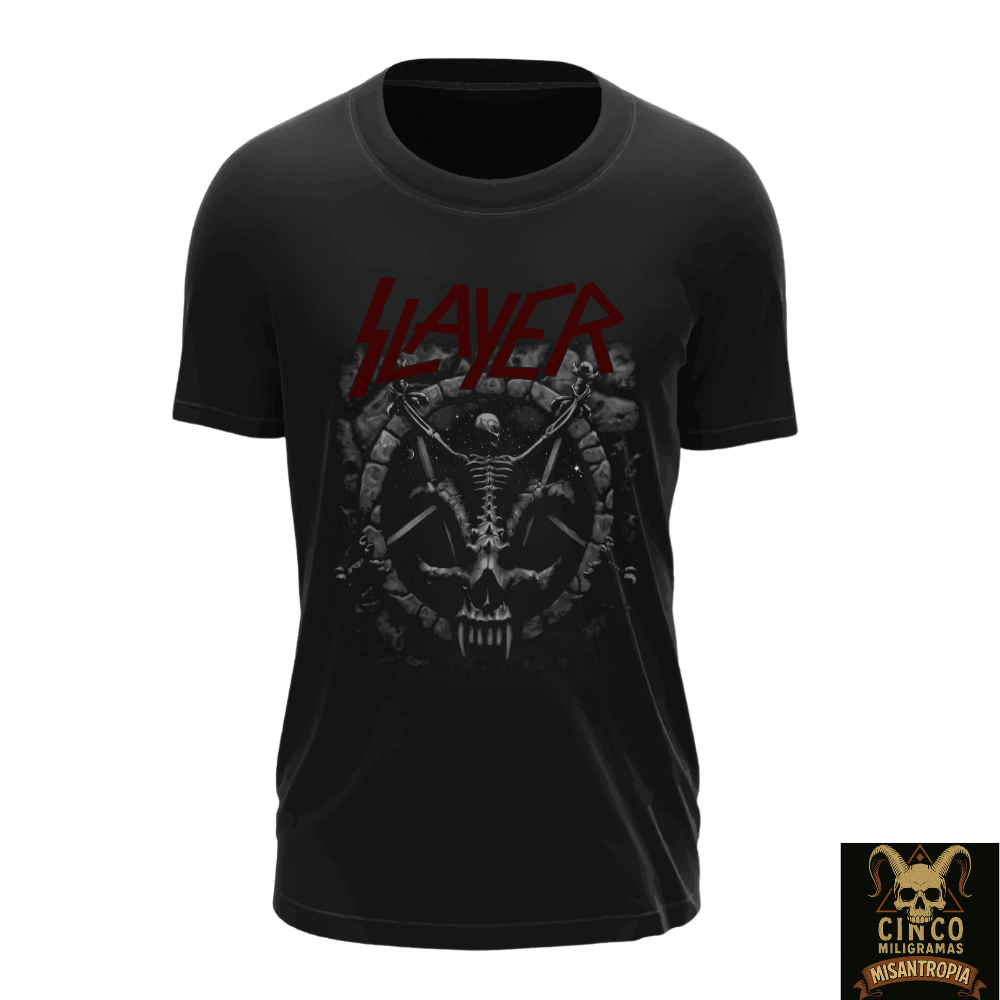 Nome do produto: Camiseta Slayer - Divine Intervention