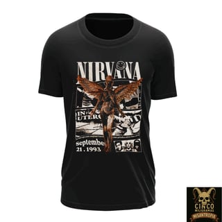 Nirvana: Camiseta In Utero – Anjo Dissecado do Último Grito