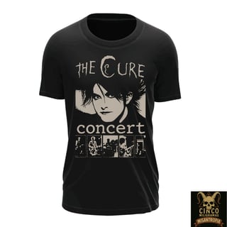 The Cure: Concert – Camiseta Ecos ao Vivo de uma Era Sombria