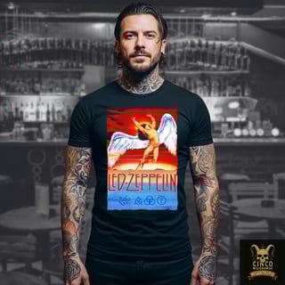 Nome do produto Led Zeppelin: Camiseta The Song Remains the Same