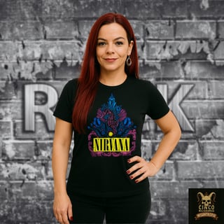 Nome do produto Nirvana: Camiseta Psicodelia Submersa – O Cavalo-Marinho da Desordem Sonora