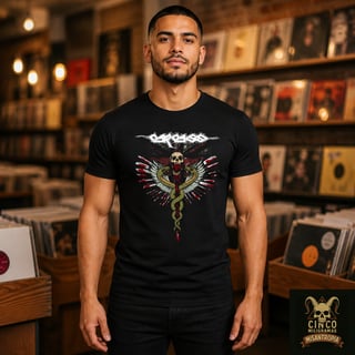 Nome do produto Camiseta Carcass - Kelly’s Meat Emporium