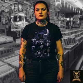 Nome do produto Ghost - Camiseta Chá das Sombras – O Ritual Macabro no País das Maravilhas Profanas