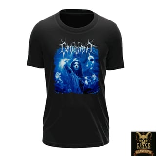 Nome do produto Covenant Camiseta – Nexus Polaris: A Sacerdotisa Cósmica do Caos Estelar