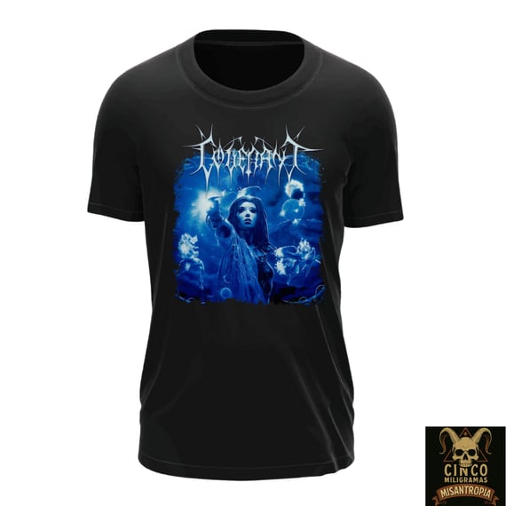 Covenant Camiseta – Nexus Polaris: A Sacerdotisa Cósmica do Caos Estelar