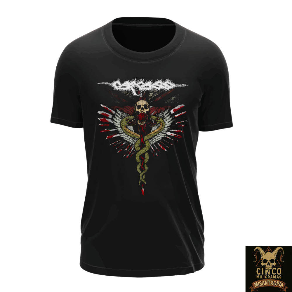 Nome do produto: Camiseta Carcass - Kelly’s Meat Emporium