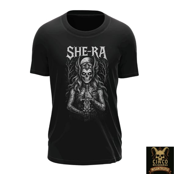 She-Ra: Deusa Esquelética – Camiseta A Guardiã Sombria de Etheria