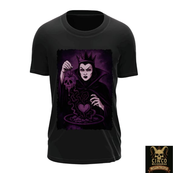 Rainha Sombria – Amor Envenenado em Magia Roxa e Veneno Real