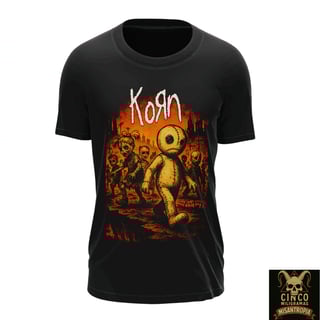Korn - Camiseta Boneco do Fim – Korn em Um Mundo em Ruínas