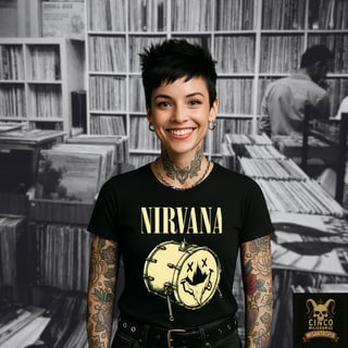 Nome do produto Nirvana: Ressoando o Caos – A Bateria Que Sorri na Ruína