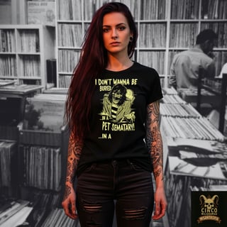 Nome do produto Ramones: Pet Sematary –Camiseta Punk Zumbi em Gritos e Jaqueta de Couro