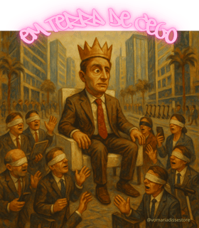 Nome do produto Em Terra de Cego T-Shirt