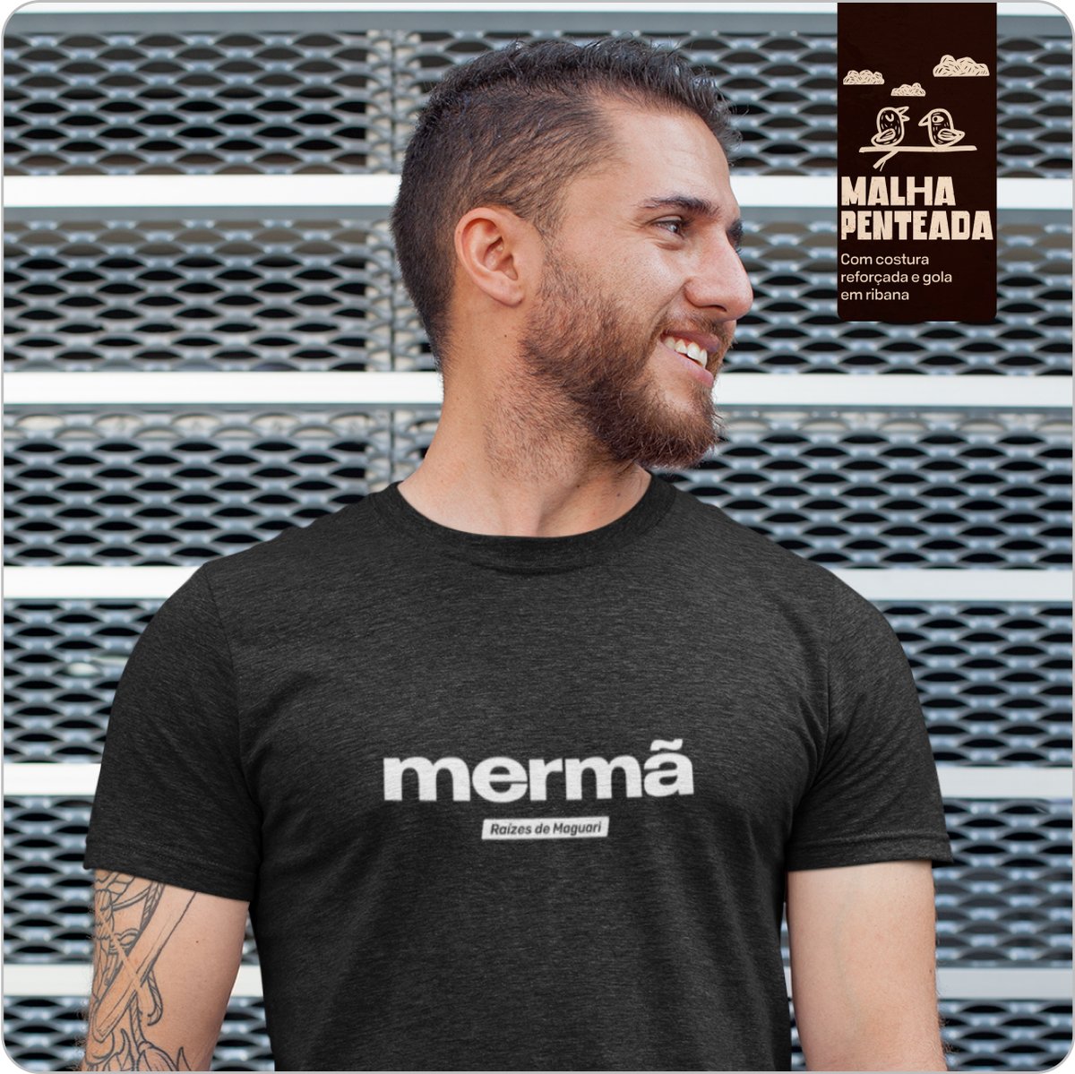 Nome do produto: Camiseta Unissex Quality – Mermã