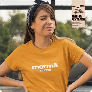 Nome do produto Camiseta Unissex Quality – Mermã