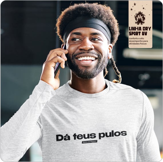 Camisa Manga Longa Dry Sport UV Unissex – Dá teus pulos 