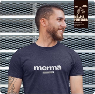 Nome do produto Camiseta Unissex Quality – Mermã