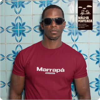 Nome do produto Camiseta Unissex Quality – Marrapá