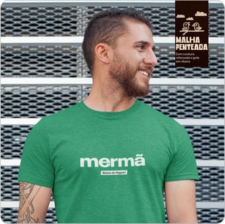 Nome do produto Camiseta Unissex Quality – Mermã
