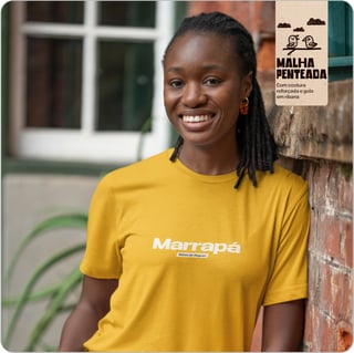 Nome do produto Camiseta Unissex Quality – Marrapá