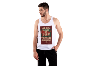 Nome do produto Regata Masculina The USA Is Ours Hat-Trickolor | Fluminense