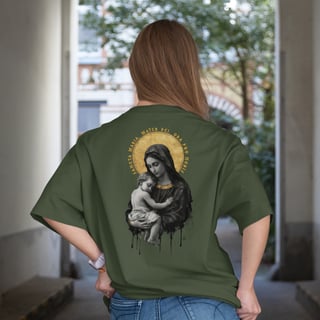 Nome do produto Oversized - Sancta Maria, Mater Dei, ora pro nobis