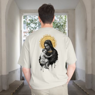Nome do produto Oversized - Sancta Maria, Mater Dei, ora pro nobis