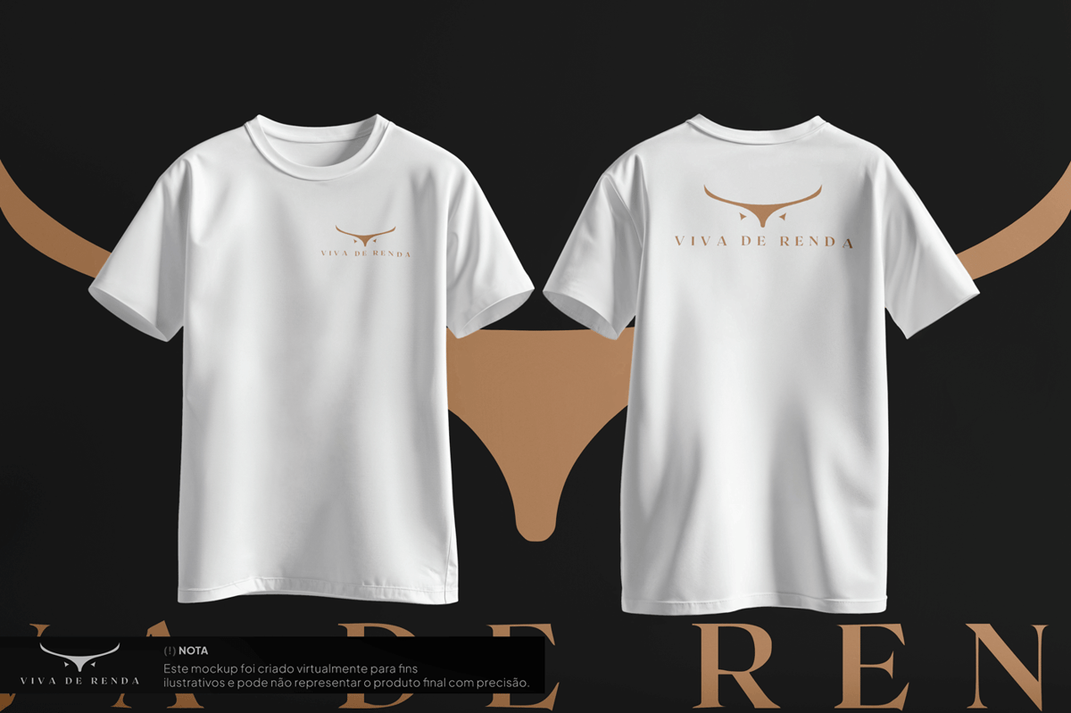 Nome do produto: T-Shirt Prime Branca - Viva de Renda