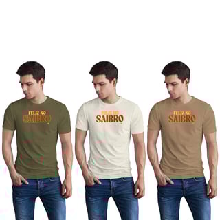 Nome do produto T-Shirt Prime - Feliz no Saibro