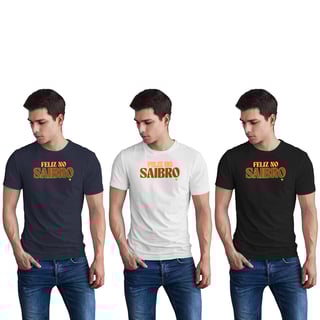 Nome do produto T-Shirt Prime - Feliz no Saibro