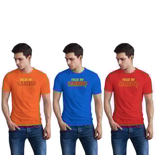 Nome do produto T-Shirt Prime - Feliz no Saibro