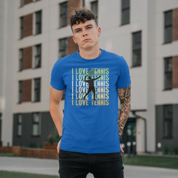 T-Shirt Prime - I Love Tennis