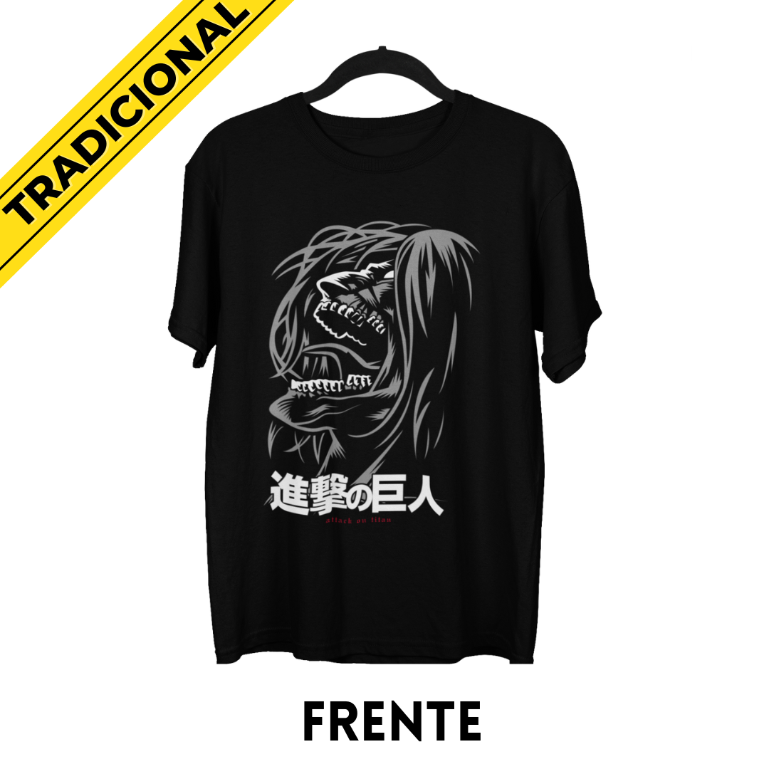Nome do produto: Camiseta do Eren Yeager – Attack on Titan