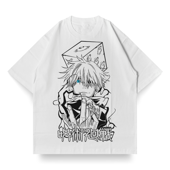 OVERSIZED SINGLE FRONT do Satoru Gojo | Jujutsu Kaisen