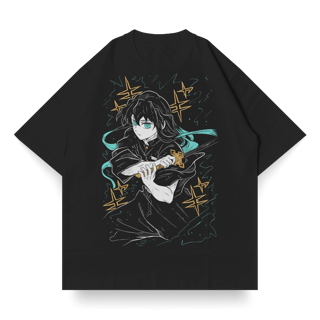OVERSIZED SINGLE FRONT do Muichiro Tokito | Demon Slayer